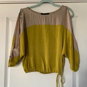Color Block Blouse